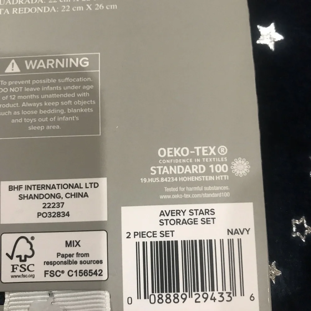 UGG (2) piece storage set brand new
